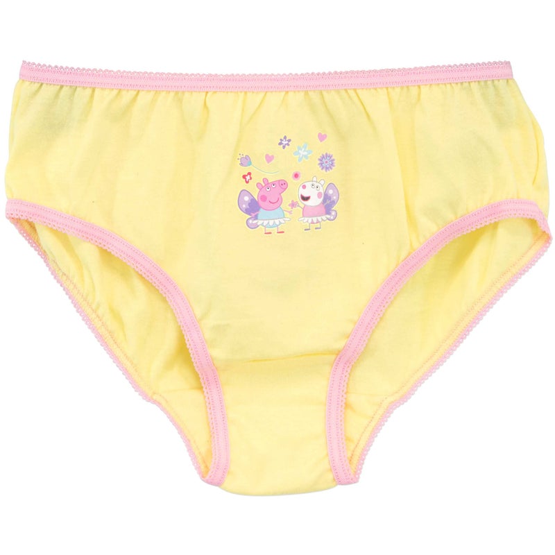 Peppa Pig Girls Underwear Pack of 5 Multicolor Size 4 - Image 2